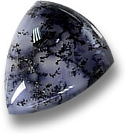 Dendritic Chalcedony Gemstone