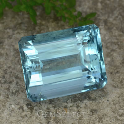 Large, 40-Carat Aquamarine Gemstone