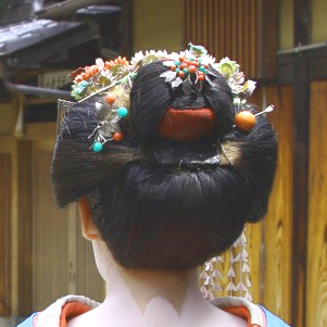 Japanische Haarschmuck