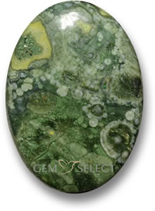 Multicolor jasper gemstone