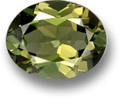 Oval Kornerupine Gemstone