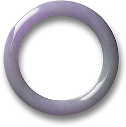 Bracciale in giadeite lavanda