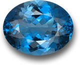 London blue topaz gem