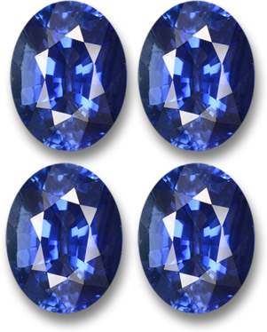 Blue sapphire gems