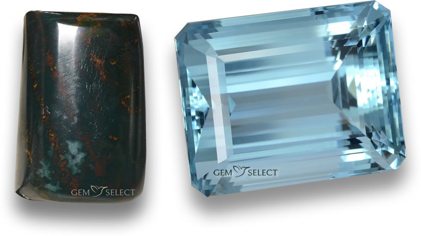 March Birthstone Gemstones from GemSelect - Large Image