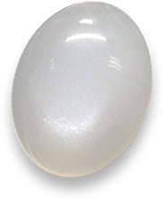 White Moonstone Gemstone