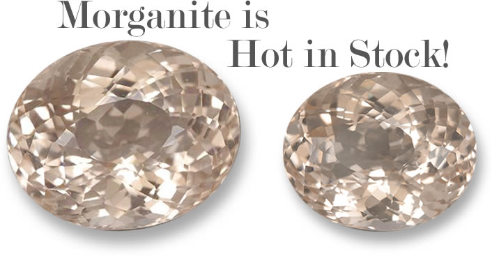 A Faceted Morganite Gemstone from GemSelect