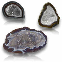 multicolor agate geode