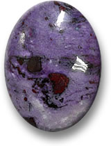 Multicolor Sugilite Cabochon