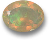 Multicolored Opal Gemstone