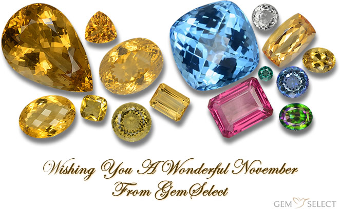 November Gemstones from GemSelect - Large Image