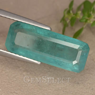 3.99-Carat, Octagonal Faceted Grandidierite Gemstone