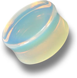 Opal Gemstone Flesh Plug