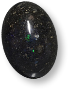 Mehrfarbiger Opal in Matrixedelstein