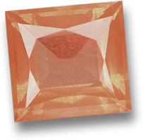 Orange Andesine-Labradorite Gemstone
