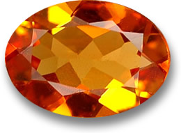 Orange Clinohumite Gemstone