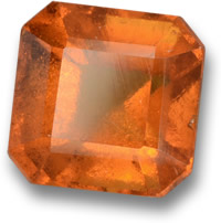 Orange Hessonite Garnet Gemstone