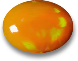 Orange Opal Gemstone