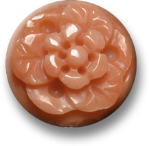 Orange Coral Gemstone