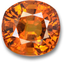 Orange Sapphire Gemstone