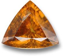 Orange Sphene Gemstone