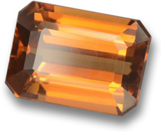 Orange Zircon Gemstone