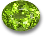 Oval Peridot Gem