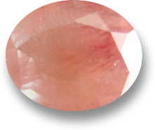 Pink Andesine Labradorite Gem