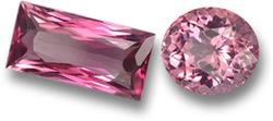 Pink Tourmaline Gemstones