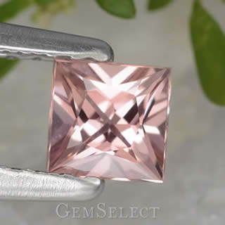 Princess-Cut Pink Sapphire