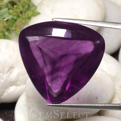 Pietra preziosa di fluorite viola