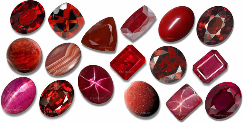 Semi Precious Stones Chart Identification