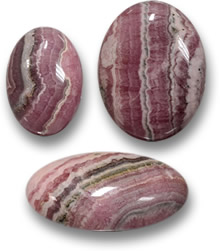 Cabochon di rodocrosite