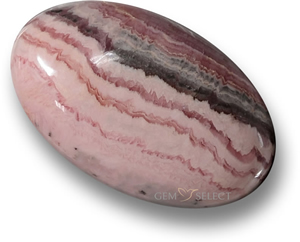 Pierre gemme de rhodochrosite multicolore