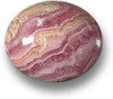 Rhodochrosit-Cabochon