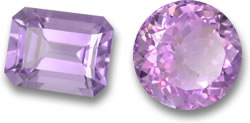 'Rose de France' Amethyst Gems