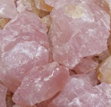 Quartz rose brut du Malawi