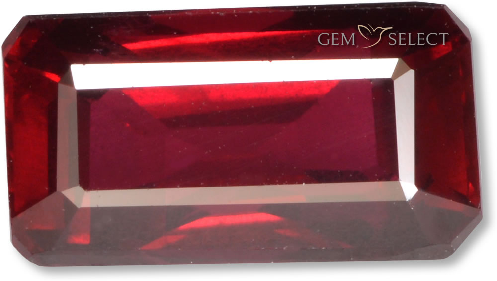 Octagonal Ruby Gemstone