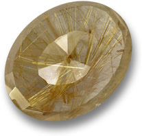 Brown Rutile Quartz Gemstone