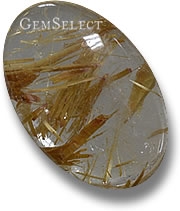 Rutile Included Quartz Gemstone