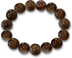 Rutile Quartz Beaded Bracelet