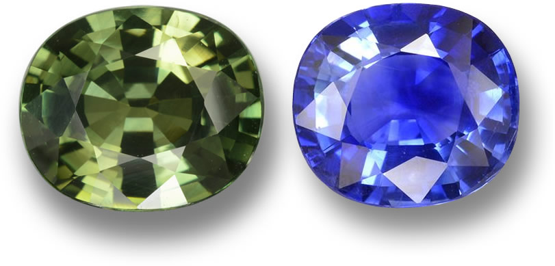 Two Sapphire Gemstones from GemSelect - Large Image