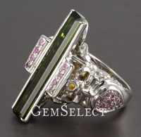Bague Tourmaline Argent Buy Tourmaline Gems