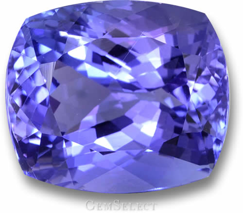 Pietra preziosa di tanzanite naturale