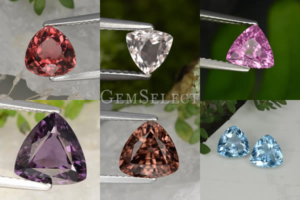 Trilliant-Cut GemStones from GemSelect