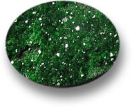 Gemme Druzy Grenat Uvarovite