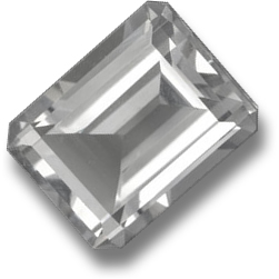 White Colorless Topaz