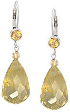 Tourmaline Briolette Earrings