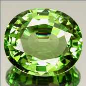 Granato tsavorite VVS da 3,62 ct proveniente dalla Tanzania