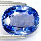 3.35-Ct VVS-VS Sapphire from Sri Lanka